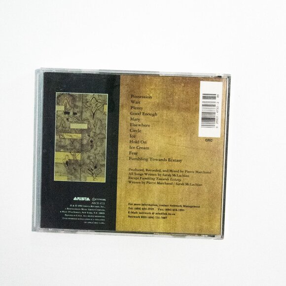 Sarah McLachlan "Fumbling Towards Ecstasy" CD - Picture 2 of 4